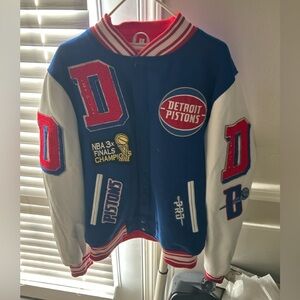 Detroit Pistons Varsity Jacket